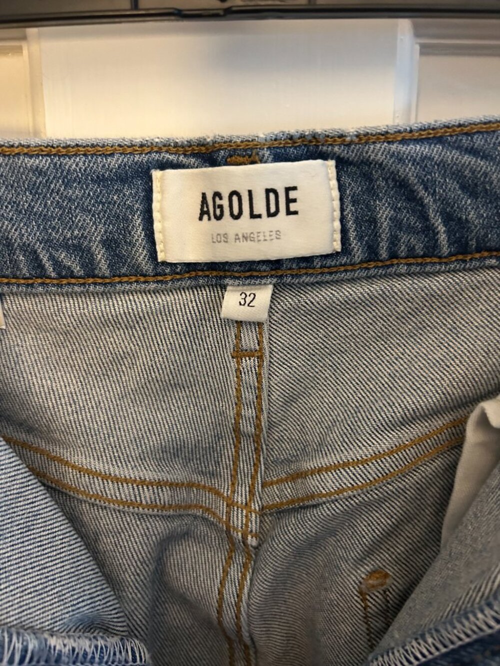 AGOLDE Riley High Rise Straight Crop Jeans - Picture 6 of 6